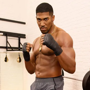Anthony Joshua's figure at Madame Tussauds London