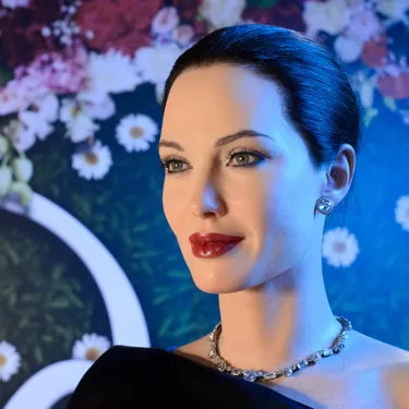 Angelina Jolie figure at Madame Tussauds London