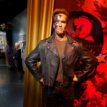 The Terminator's figure at Madame Tussauds London