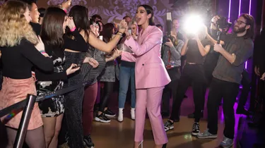 Dua Lipa's surprise appearance at Madame Tussauds