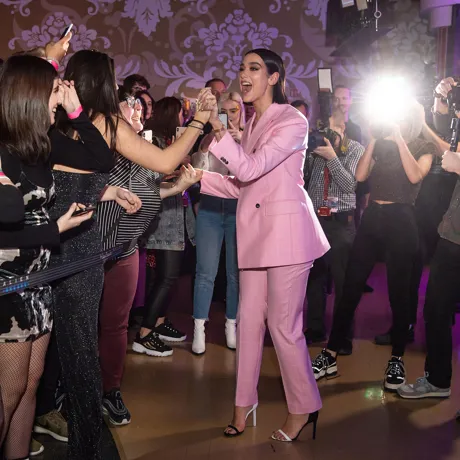 Dua Lipa's surprise appearance at Madame Tussauds