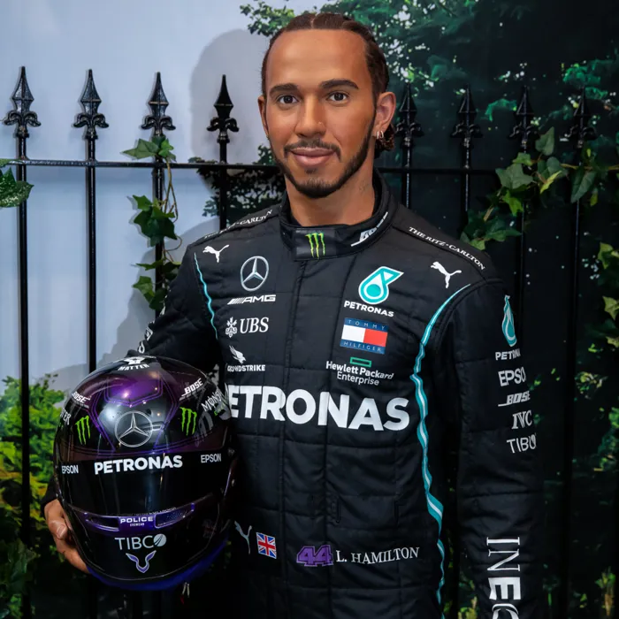 Lewis Hamilton at Madame Tussauds London