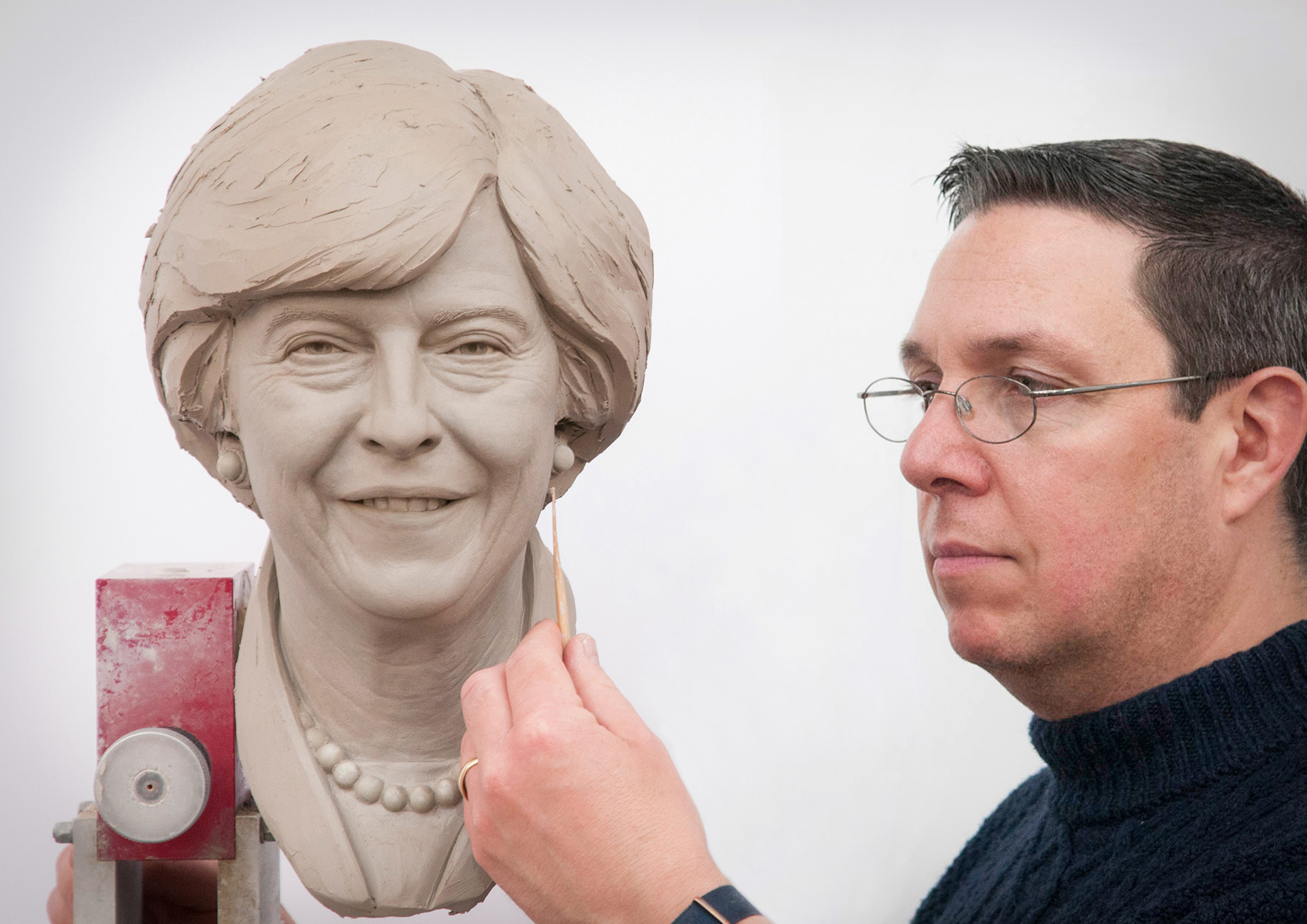 Theresa May's Clay Head