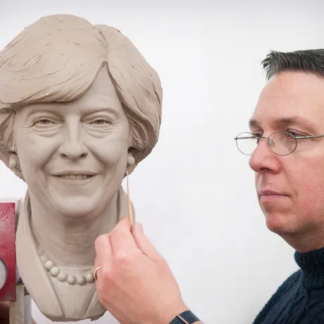 Theresa May's Clay Head