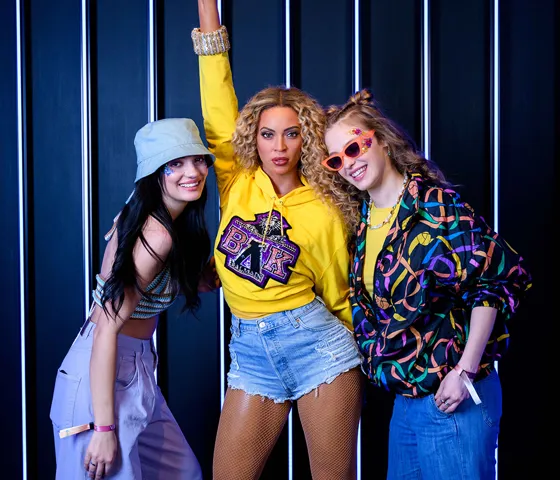 Beyonce with guests