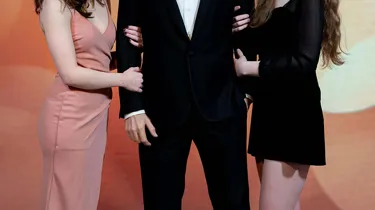 Michael Bublé with fans