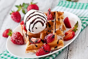 Waffle Food and Drink