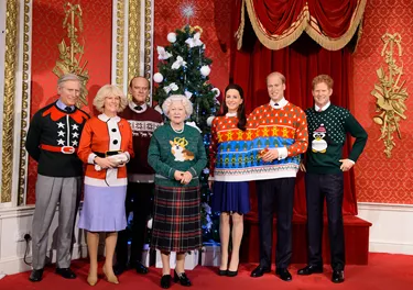 Royal Family in Christmas Jumpers