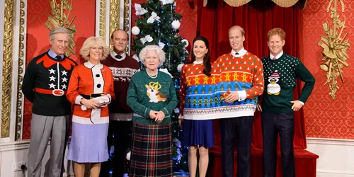 Royal Family in Christmas Jumpers