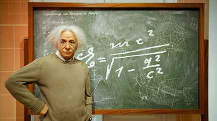 Albert Einstein's figure