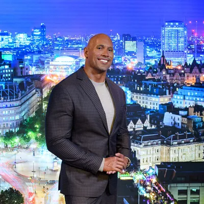 Dwayne Johnson's figure at Madame Tussauds