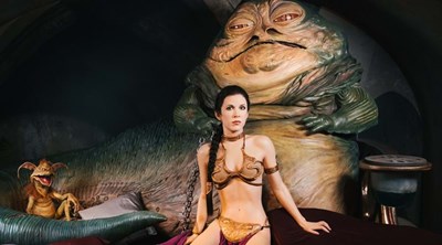 Jabba's Throne Room at Madame Tussauds London