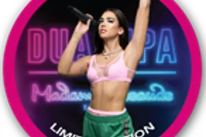 Dua Lipa Pop Badge