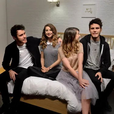 Zoella & Alfie And Figures
