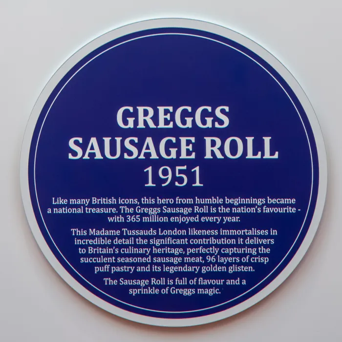 Greggs Sausage Roll Unveiled Madame Tussauds in Wax Form 10