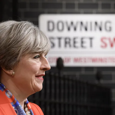 Theresa May's figure