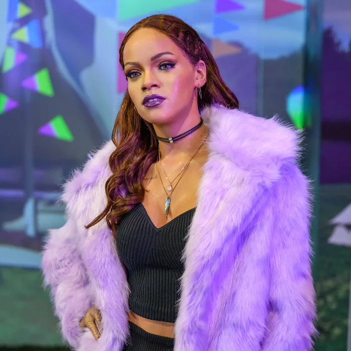 Rihanna wax figure at Madame Tussauds London