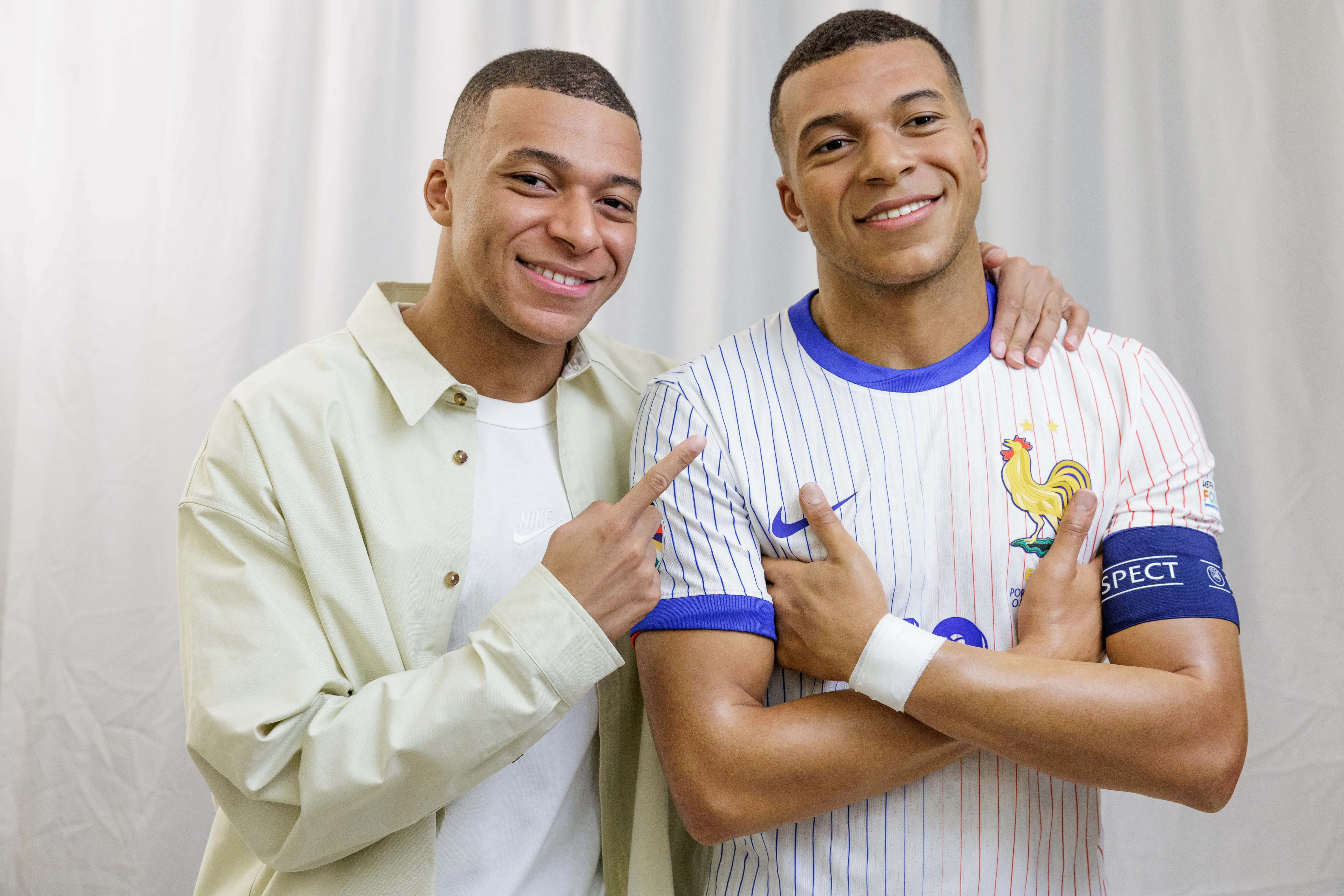 Kylian Mbappé meets his first ever Madame Tussauds London figure