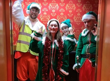 Elves at Madame Tussauds