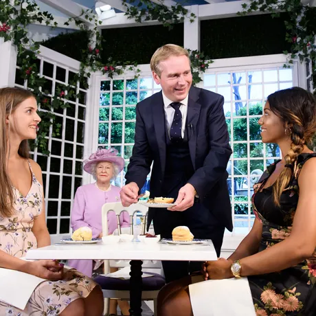 Etiquette expert at new dining experience