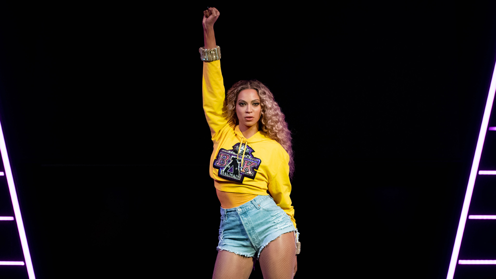 Beyonce's figure at Madame Tussauds London
