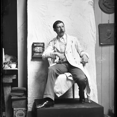 John Theodore Tussaud self portrait
