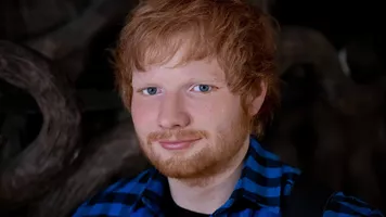 Close up of Ed Sheeran figure