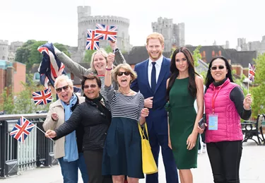Harry And Meghan's figures at Windsor 