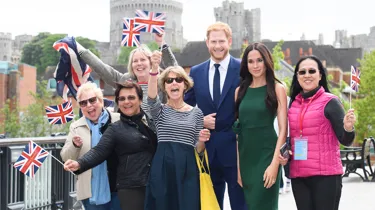Harry And Meghan's figures at Windsor