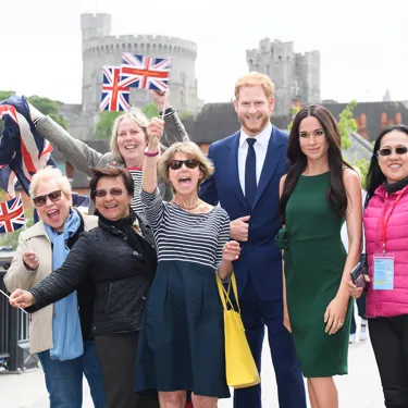 Harry And Meghan's figures at Windsor
