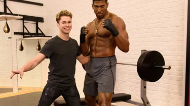 Anthony Joshua's figure