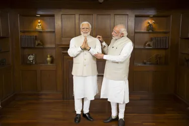 Narendra Modi unveiled