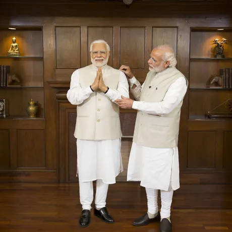 Narendra Modi unveiled