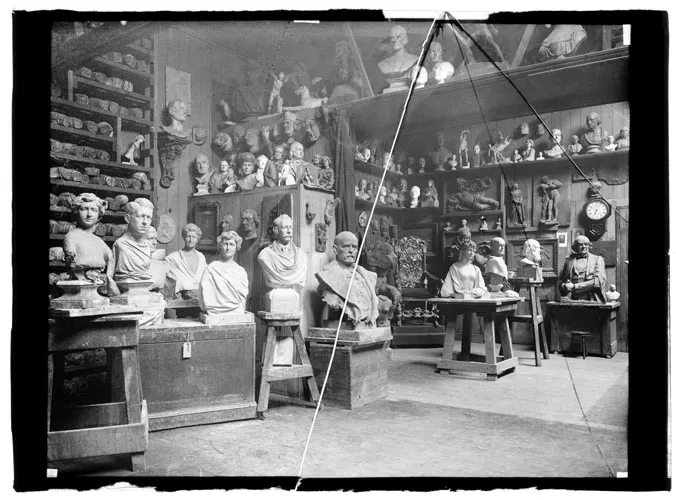 John Theodore Tussaud The Studio