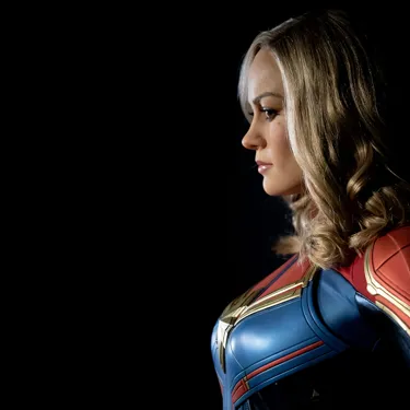 Captain Marvel at Madame Tussauds London