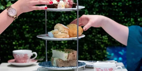 Royal afternoon tea at Madame Tussauds London