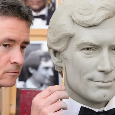 Timothy Dalton's clay head