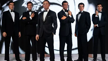 James Bonds at Madame Tussauds London