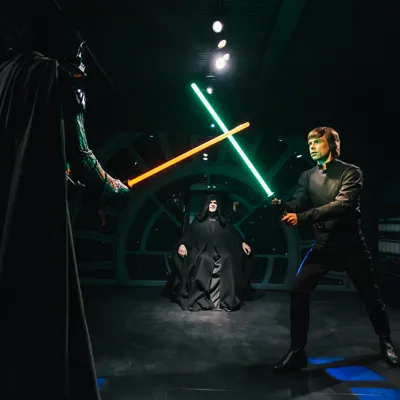 Death Star Throne Room at Madame Tussauds London