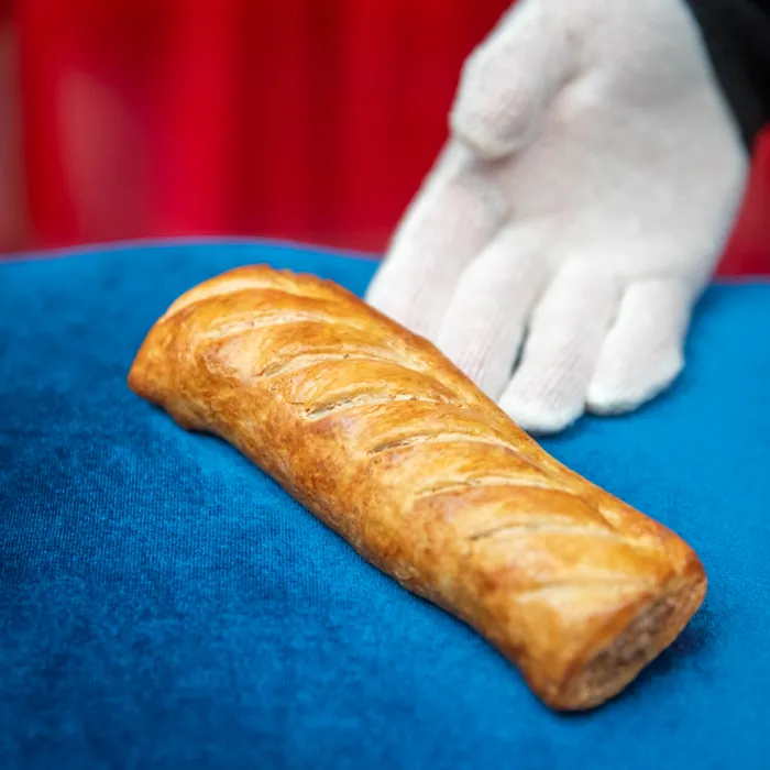 Greggs Sausage Roll Unveiled Madame Tussauds in Wax Form 6