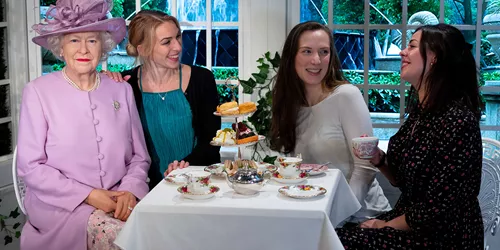 Royal Tea with the Queen at Madame Tussauds London