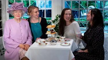 Royal Tea with the Queen at Madame Tussauds London