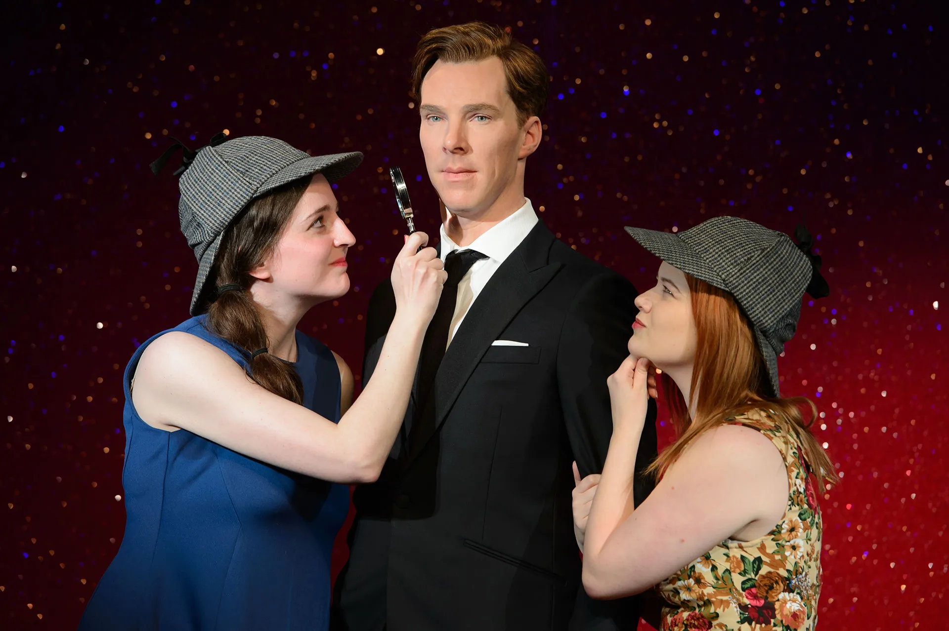 Fans taking a closer look at Benedict Cumberbatch figure