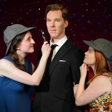 Fans taking a closer look at Benedict Cumberbatch figure