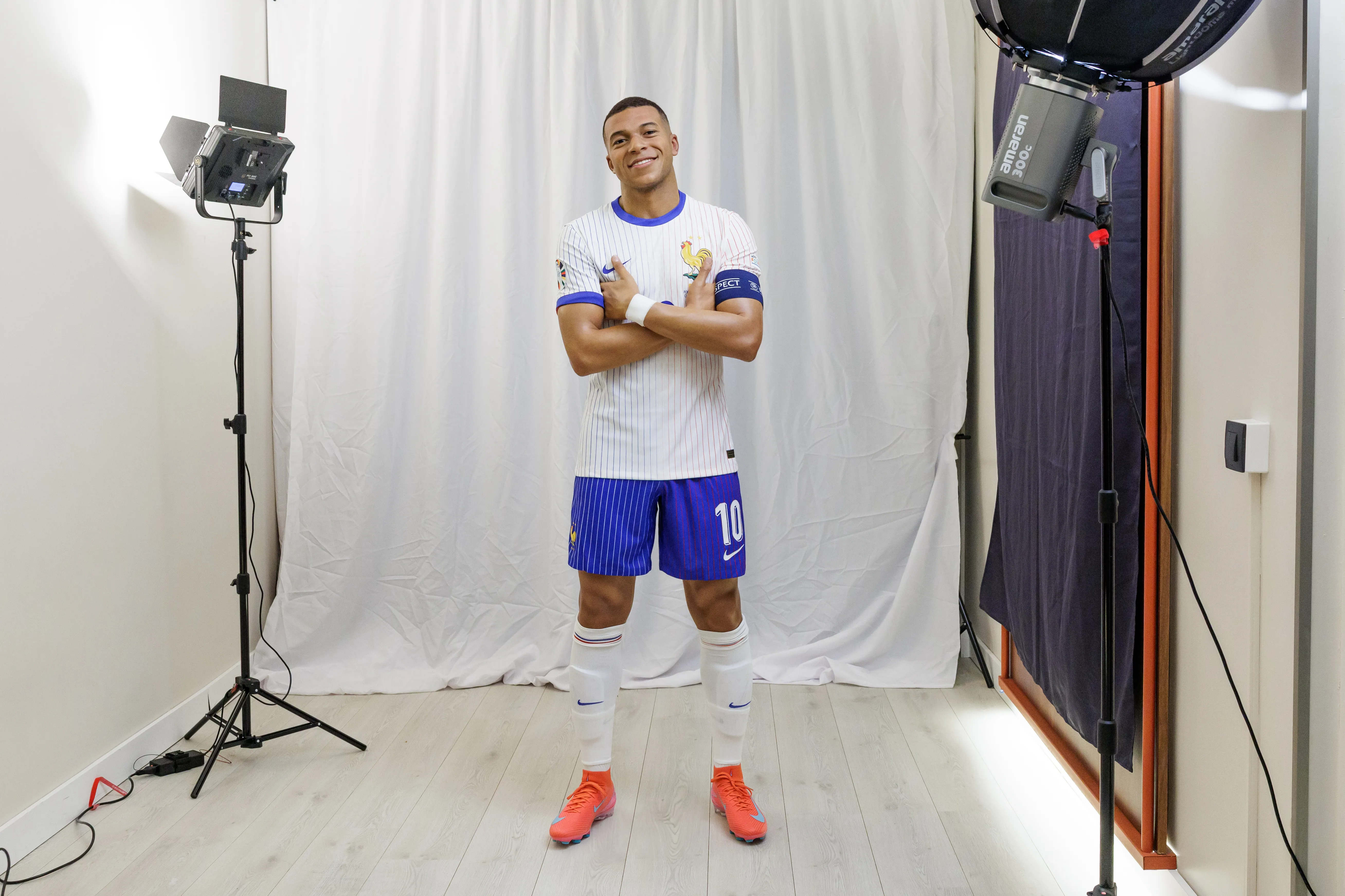 Kylian Mbappé meets his first ever Madame Tussauds London figure