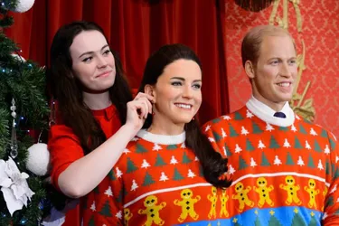 Kate Middleton in Christmas jumper