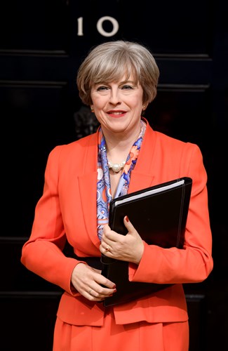 Theresa May Portrait