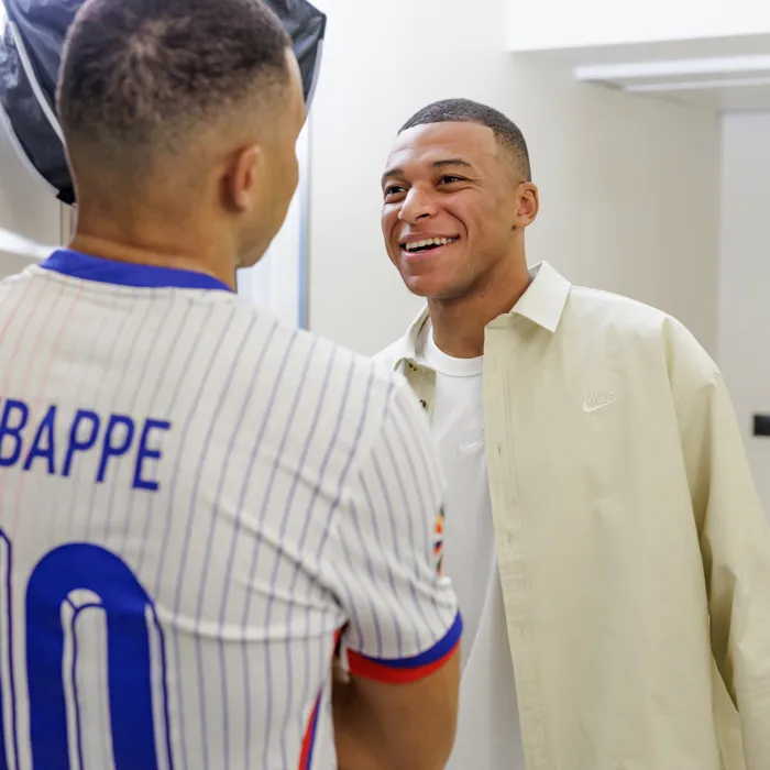 Kylian Mbappé meets his first ever Madame Tussauds London figure