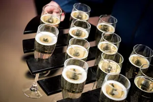 Champagne reception