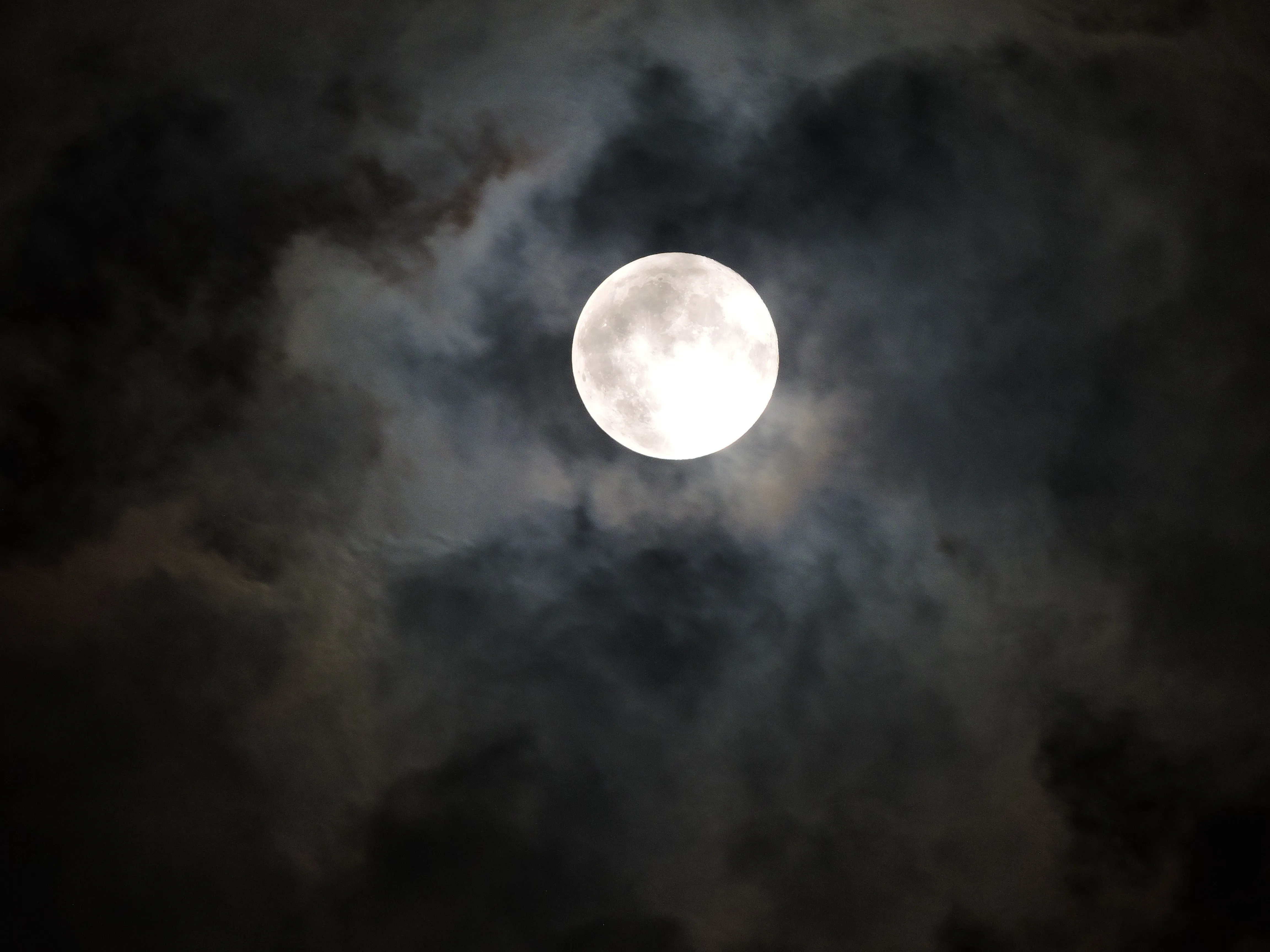 Cloudy Moon